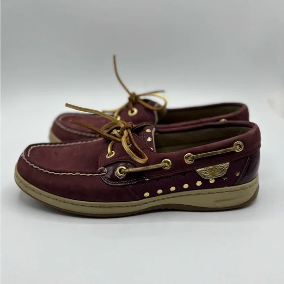 Sperry | Shoes | Sperry Womens Burgundy And Gold Boat Shoes | Poshmark Sperry | Shoes | Sperry Womens Burgundy And Gold Boat Shoes | Poshmark